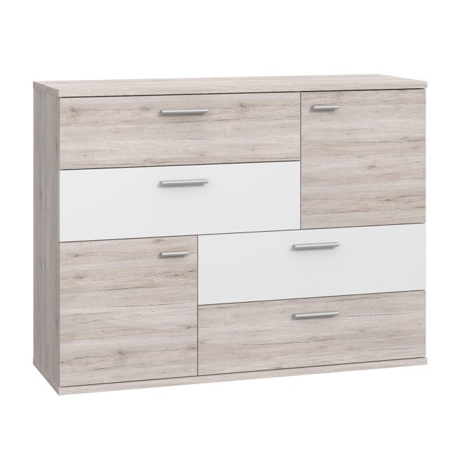 Skive 125cm 2 Door 4 Drawer Sideboard (SKVK46)
