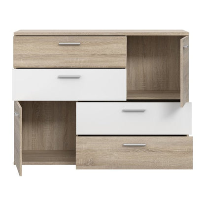Skive 125cm 2 Door 4 Drawer Sideboard (SKVK46)