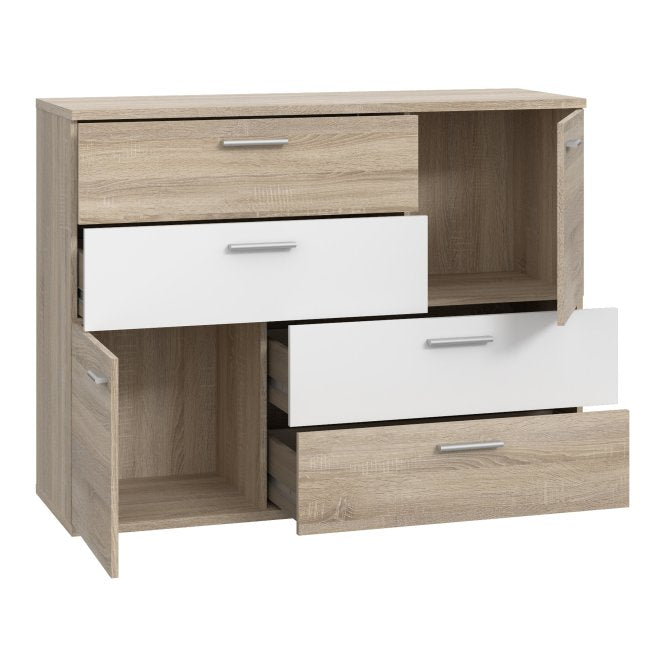 Skive 125cm 2 Door 4 Drawer Sideboard (SKVK46)