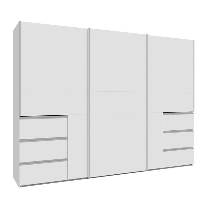 Winn II Sliding Door Wardrobe with Drawers 270cm