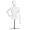 Female Half Body Mannequin with Adjustable Height and Arms