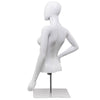 Female Half Body Mannequin with Adjustable Height and Arms