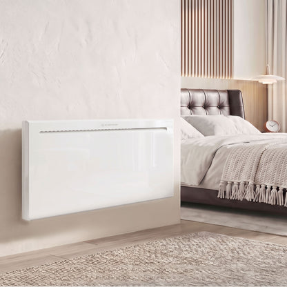 HOMCOM Smart Panel Heater Wall Mounted/Freestanding in White