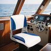 Fishing Boat Seat with High-density Sponge Cushion-Blue & White