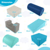 Foam Climbing Blocks with PU Cover for Toddlers 1-3-Navy