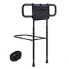 Foldable Bed Rail for Seniors Bed Rail for Elderly Adults Safety with Adjustable Width and Height-Black