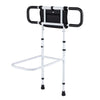 Foldable Bed Rail for Seniors Bed Rail for Elderly Adults Safety with Adjustable Width and Height-White