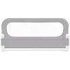 Foldable Bed Rail for Toddlers 120 Long with Removable Cover-Grey