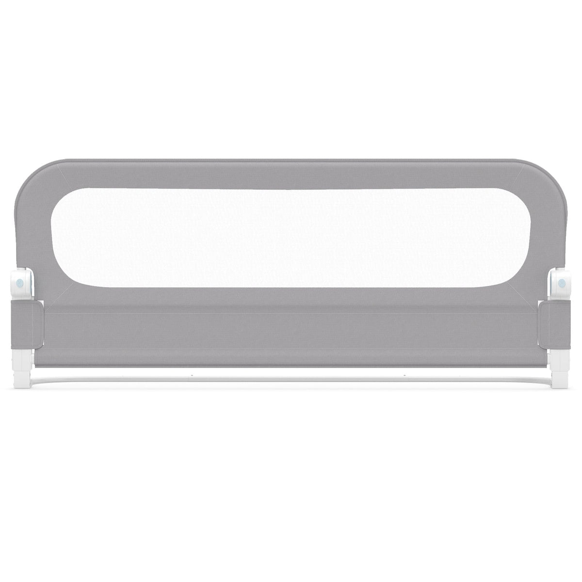 Foldable Bed Rail for Toddlers 148 Long with Removable Cover-Grey