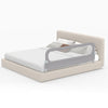 Foldable Bed Rail for Toddlers 178 Long with Removable Cover-Grey