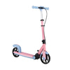 Foldable Kick Scooter with 2 Light-up Wheels and Rear Brake-Pink