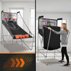 Foldable Basketball Arcade Game 2 Player Shooting Game-Grey