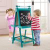 3-in-1 Double-sided Art Easel Foldable Easel for Kids-Green