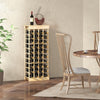 40-Bottle Freestanding Wine Rack Storage Shelf with Tabletop