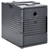 Front-Loading Insulated Food Pan Carrier for 6 Full-Size Pans-Grey