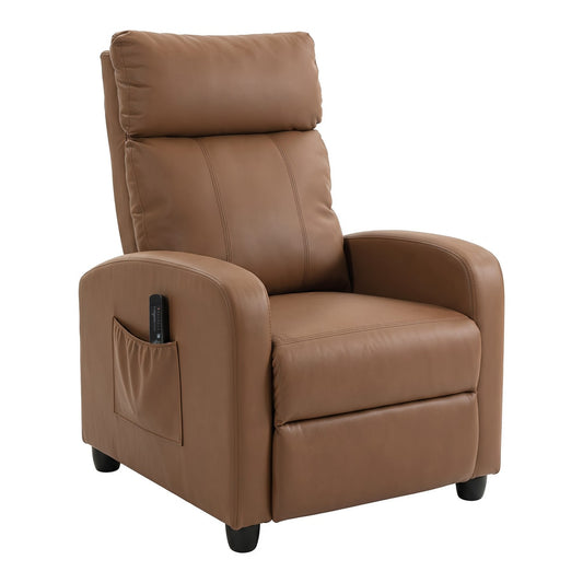 HOMCOM Recliner Armchair in Dark Brown
