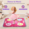 Fun Dance Mat with 8 Background Music and Adjustable Volume for Kids