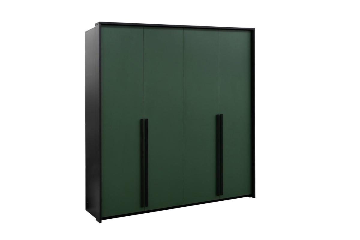 Genua Four Hinged Door Wardrobe