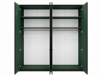 Genua Four Hinged Door Wardrobe