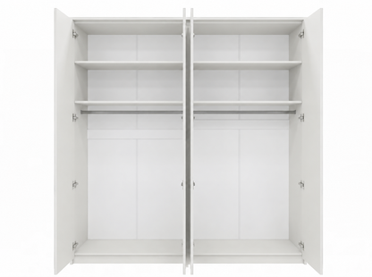 Genua Four Hinged Door Wardrobe