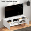 HOMCOM Modern TV Stand Cabinet for TVs up to 55