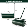 63L Garden Lawn Roller with Gripping Handle-Green
