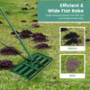 75/91/106 x 25cm Lawn Leveling Rak with Ergonomic Handle-75 x 25 cm