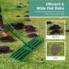75/91/106 x 25cm Lawn Leveling Rak with Ergonomic Handle-91 x 25 cm