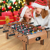 Game Room Size Football Table Space Saving Table Football-Natural