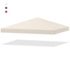 Gazebo Replacement Canopy Top Cover with Hook and Loop Fastener-Beige