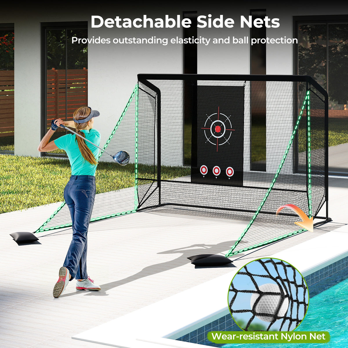 Golf Practice Hitting Net