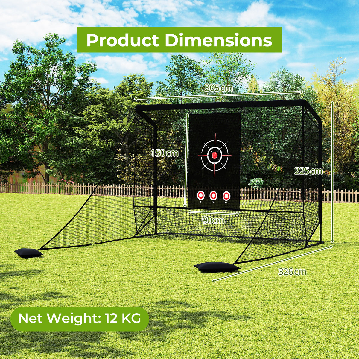 Golf Practice Hitting Net