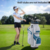 Golf Cart Bag Molded Lock Top Golf Bag with 14-Way Full Length Dividers-Navy
