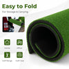 25 mm Golf Hitting Mat with 2 Rubber Tees and 2 Alignment Sticks-L