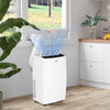 HOMCOM 12,000 BTU Mobile Air Conditioner, Grade A Rated - White