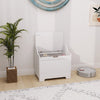 HOMCOM 61L Home Storage Chest - White