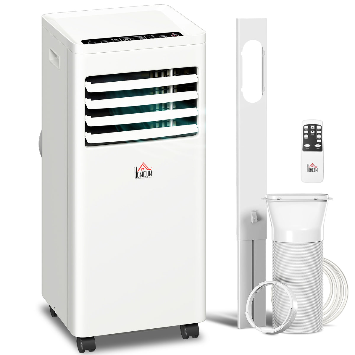 HOMCOM Portable Air Conditioner 5000 BTU in White