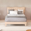 Double/King Size Bed Frame with Button Tufted Headboard-King Size
