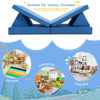 4-Piece Convertible Kids Couch with Folding Mats