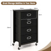 Mobile Filing Cabinet with 4 Drawers