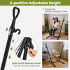 Hammock Chair with Stand and Phone Holder-Beige