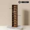HOMCOM 260 Narrow CD Storage Unit - Rustic Brown