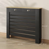 HOMCOM 95.5H x 111Wcm Radiator Cover, with Drawer - Black