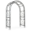 Heavy Duty Metal Arbor Trellis for Climbing Plants and Wedding Decoration
