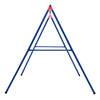 Heavy Duty Steel Swing Frame 1.8M Large A-Frame Swing Stand with Ground Stakes-Red