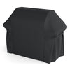 Heavy Duty Waterproof Grill Cover  with Dual Handles-Black