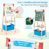 Adjustable Double Sided Kids Wooden Art Easel
