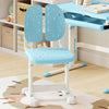 Height-adjustable Kid’s Desk Chair with Double Back Support and Breathable Seat-Blue