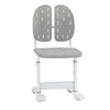 Height-adjustable Kid’s Desk Chair with Double Back Support and Breathable Seat-Grey
