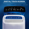 HOMCOM 20L Dehumidifier, with Touch Control - White